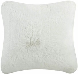 FAUX CHINCHILLA PILLOW